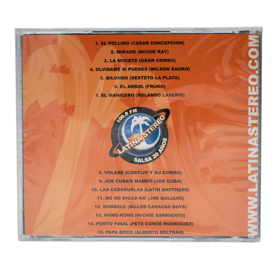 CD 20 Años Latina Stereo