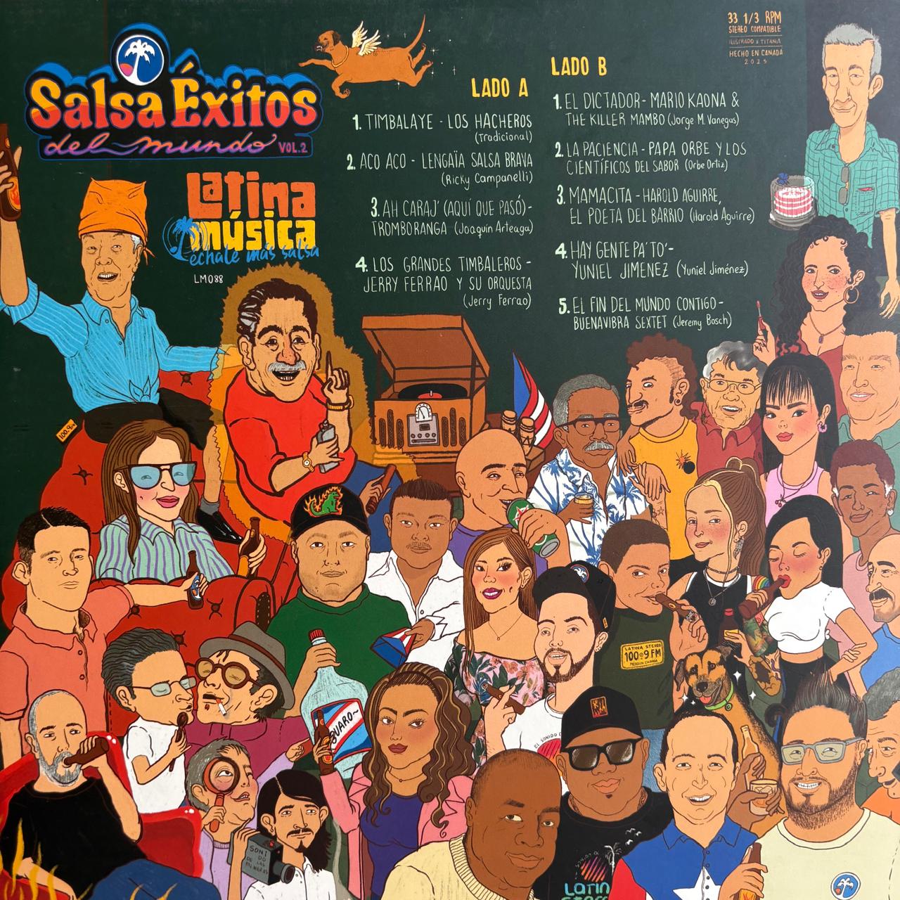 LP Salsa Exitos del Mundo Vol. 2&nbsp;